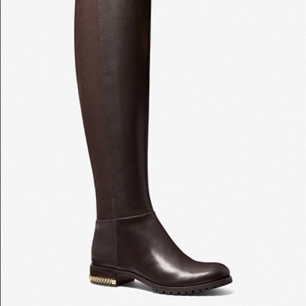Sabrina Stretch Leather Boot
